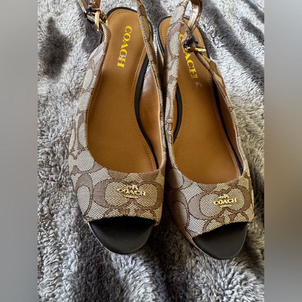 Coach wedges